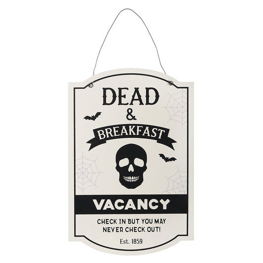 30cm Dead and Breakfast Hanging Sign.